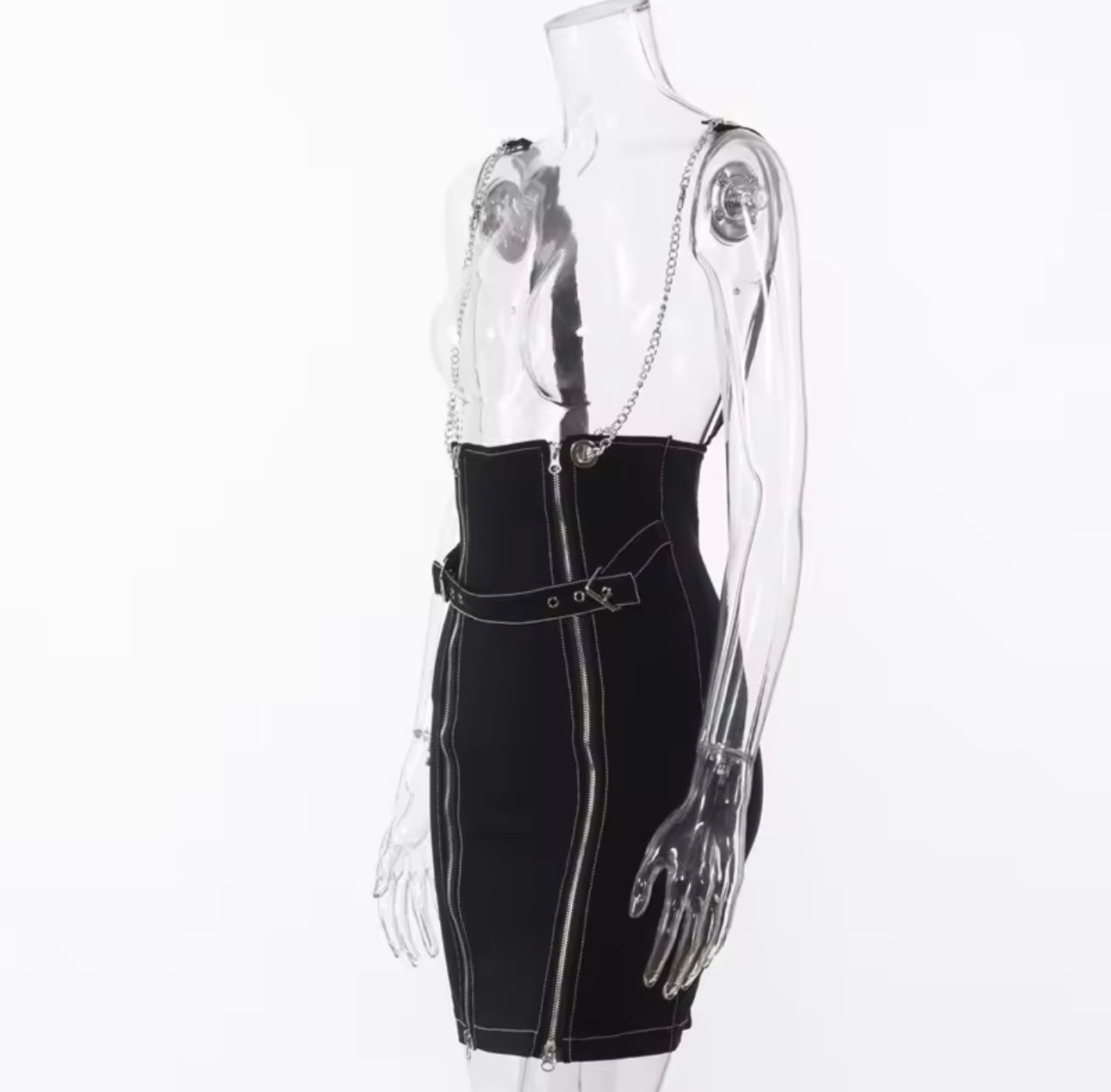 Kelli Zip Detail Dress