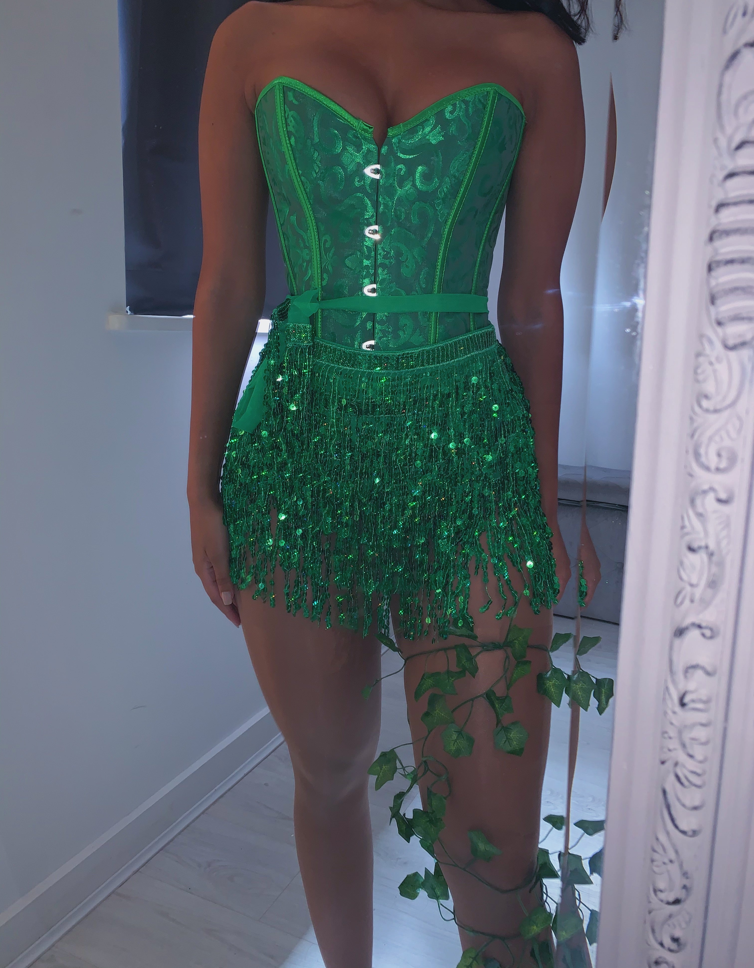 Tinkerbell & Poison Ivy Inspired Fancy Dress Outfit