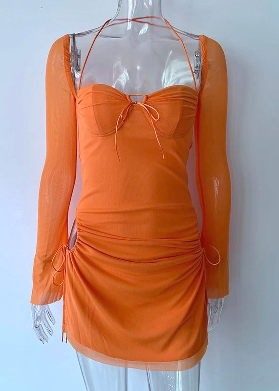 The Ultimate Mini Dress in Orange